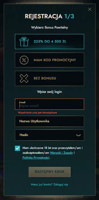 Weryfikacja konta i bezpieczeństwo